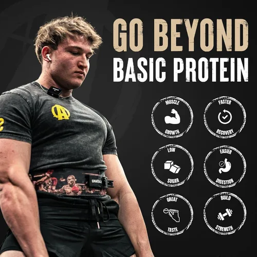 Vista 3 de Animal Whey Protein Isolate Powder 25g Protein Banana Split 2lb