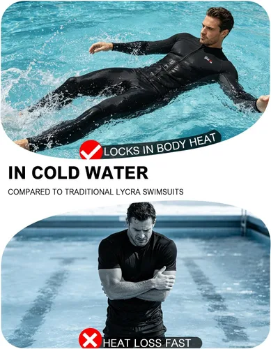Vista 4 de GoldFin Pantalones de neopreno para hombre de 0.079 in Negro