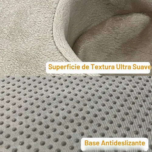 Vista 4 de Almohada para sofá y cama, bandeja de refrigerio de sofá para bebidas/control remoto/soporte para aperitivos (beige)