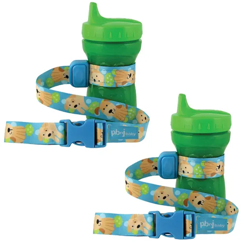 Vista 15 de PBnJ Baby SippyPal Sippy - Correa para portavasos (123, 2 unidades)
