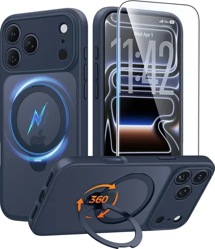 Vista 30 de FNTCASE Funda para Samsung Galaxy Z Fold 7 para Magsafe Negro