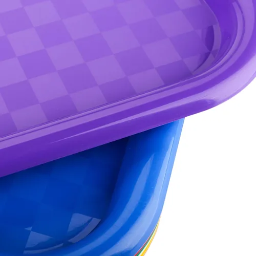 Vista 3 de Suwimut - Bandeja de plástico para actividades para niños, diseño de manualidades y manualidades, bandeja para servir para manualidades, cuentas