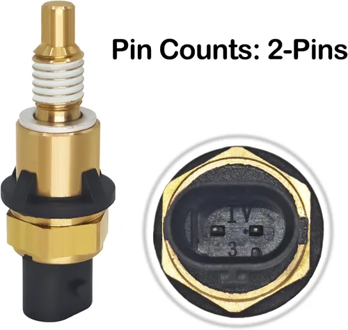 Vista 2 de 12650595 Sensor de Temperatura del Refrigerante con Arnés Conector Pigtail - Compatible con Cadillac GMC Buick para Año Específico Lacrosse ATS CT5
