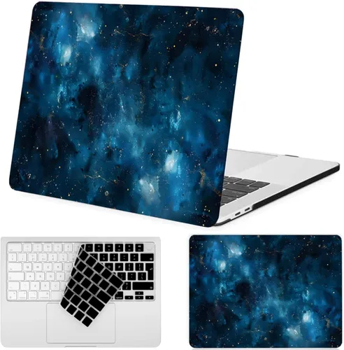 Vista 29 de Funda para MacBook Air 15.3'' A3448/A3241/A3114/A2941, lunares marrones