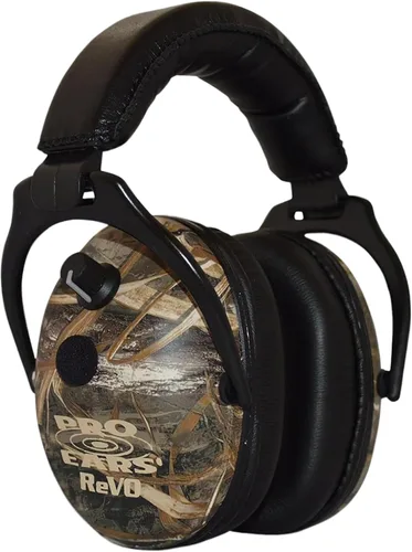 Vista 11 de Pro Ears ReVO - Orejeras electrónicas, orejeras de protección auditiva de tamaño infantil, NRR 25, placa de circuito doble, tecnología exclusiva DLSC