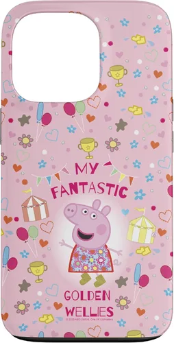 Vista 10 de Funda para iPhone 16 Peppa Pig My Fantastic Golden Wellies