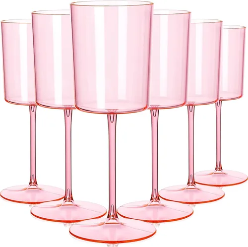 Vista 11 de Ciaell - Juego de 24 copas de champán de plástico para bodas, cumpleaños 6 oz Clear Square Toasting Cups, Heavy Duty Plastic, Champagne Mimosas