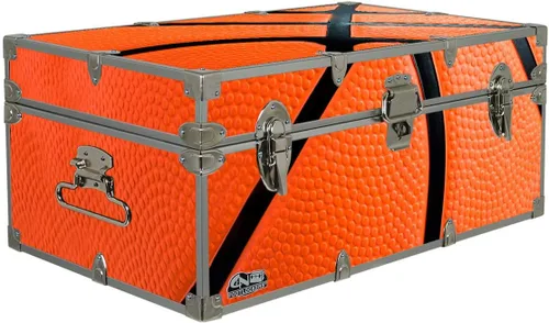 Vista 10 de C&N Footlockers Baúl de diseñador – Baúl de almacenamiento con temática deportiva – Disponible en 15 temas diferentes – 32 x 18 x 13.5 pulgadas