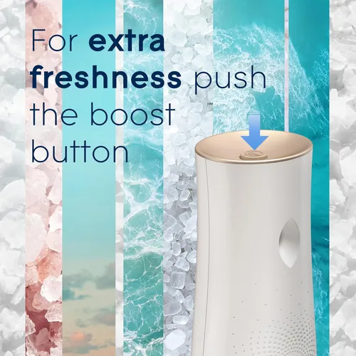 Vista 6 de Glade Recambio de spray automático, ambientador de aire para el hogar y el baño, Sky & Sea Salt, 6.2 oz