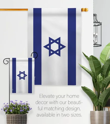 Vista 8 de Bandera de Israel Bandera de Israel para colgar en la pared del hogar, interior, porche, dormitorio, banderas residenciales, carteles de tapiz al