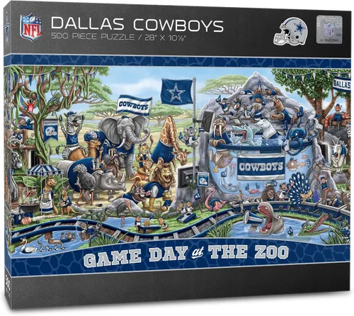 Vista 16 de YouTheFan - Rompecabezas NFL Game Day at The Zoo, 500 piezas