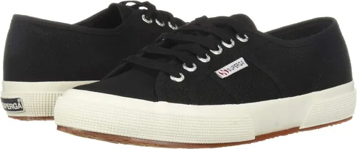Vista 7 de Superga 2750 Cotu Tenis clásicos para mujer Negro Blanco