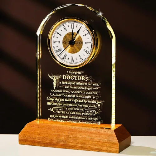Vista 13 de Arikyrist Reloj de cristal, regalos cristianos para mujeres, ideas Biblia con flor