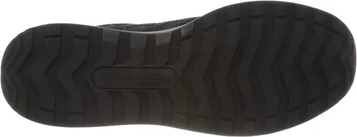 Vista 4 de Skechers Tenis industriales de caña media para mujer, Negro, 7