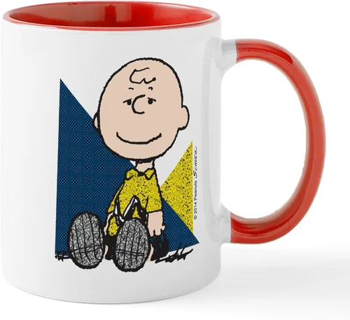 Vista 10 de CafePress Charlie Brown Philosophy Mug - Taza de café de cerámica de 11 oz (11.0 fl oz)