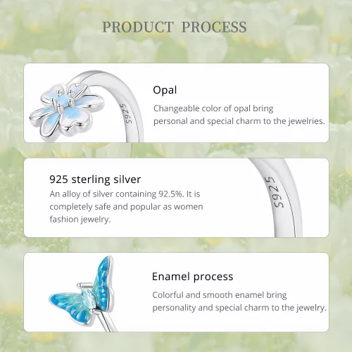 Vista 8 de BABAMIA Promise Rings Jewelry 925 Sterling Silver Couple Rings Paved with Cubic Zirconia Rings Size 6 Dainty Engagement Wedding Promise Band Rings