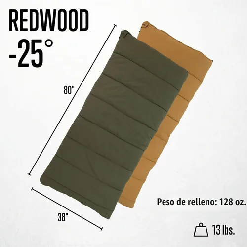 Vista 2 de ALPS OutdoorZ Sacos de dormir Redwood -25