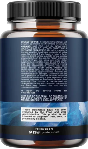 Vista 2 de Suplemento DHEA para mujeres y hombres – DHEA 25 mg por porción cápsulas para el equilibrio hormonal – Promueve la estabilidad del estado de ánimo
