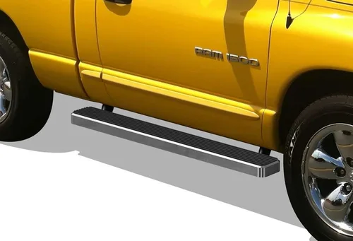 Vista 9 de APS Estribos de 5 pulgadas, color negro, compatibles con Dodge Ram 1500 2002-2008 Regular Cab & Ram 2500 3500 2003-2009
