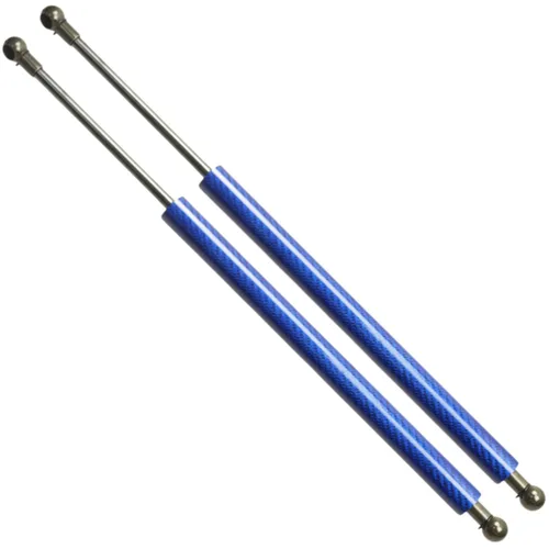 Vista 11 de Puntales de fibra de carbono compatibles con Toyota Supra JZA80 1993-2002 Amortiguadores de gas Kit de resortes de capó sin taladrar atornillado