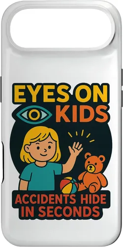 Vista 26 de Eyes on Kids Child Safety Gift for Moms, Granny, Grandad Case for iPhone XR