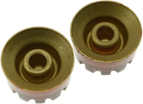 Vista 4 de Dopro 2 perillas de marcación rápida moleteadas para guitarra LP de Estados Unidos (Imperial), 24 ranuras finas, pomos de control para ollas Les