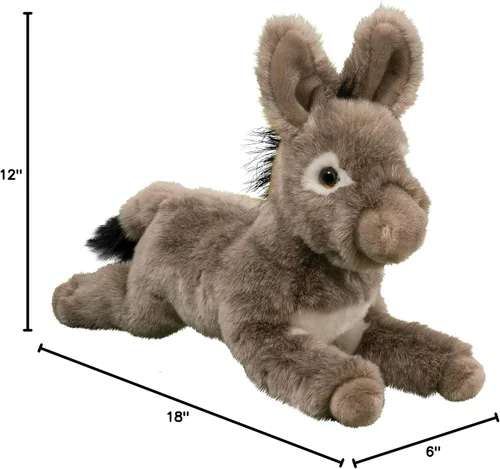 Vista 2 de Douglas Rupert Donkey - Peluche de peluche
