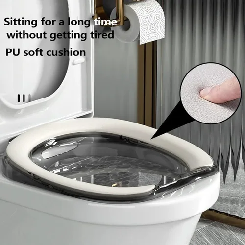 Vista 8 de Bañera eléctrica para asiento de inodoro para hemorroides, baño posparto, cuenco de sales de baño, lavabo de baño plegable, bandeja de baño plegable