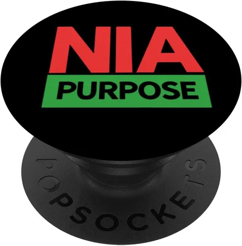 Vista 6 de Nia Kwanzaa Principio de propósito para hombres, mujeres, niños y niñas, PopSockets MagSafe PopGrip para iPhone