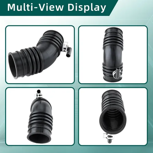 Vista 2 de AUTOKAY 17881-65011 Cuerpo del acelerador del motor Manguera de entrada de aire Tubo de flujo para Toyota Pickup Truck 4Runner V6 3.0L 1989 1990