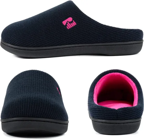 Vista 3 de RockDove Pantuflas originales de espuma viscoelástica bicolor para mujer, 5-12