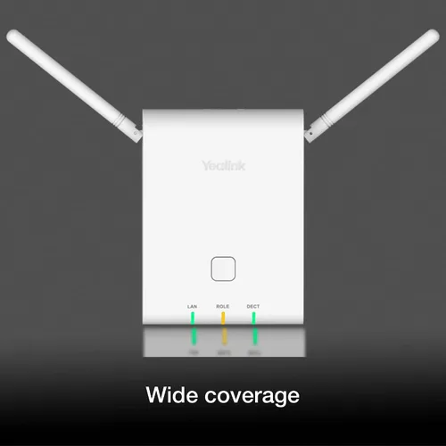 Vista 5 de GTW - Paquete de base de sistema multicelda IP DECT W90DM con paño de microfibra Administrador de Dect W90