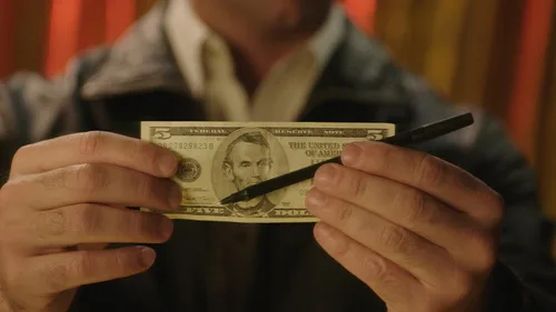 Vista 3 de Magic Makers Bolígrafo de Truco Misterioso que Atraviesa Dólar Efecto Accesorio