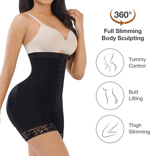 Vista 2 de Lover-Beauty Shapewear for Women Tummy Control High Waist Butt Lifter Fajas Colombianas Levanta Cola Y Cadera