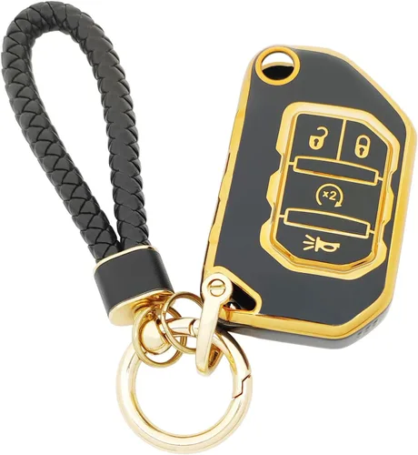 Vista 42 de Funda para Llavero de Coche Llavero Funda de Llave de TPU Suave Carcasa de Protección Portallaves Accesorios