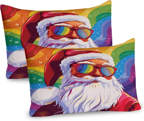 Vista 81 de Lunarable Juego de 2 fundas para almohada de otoño, tema vintage otoñal con estilo granja, ilustración de flores silvestres, artículo de cama