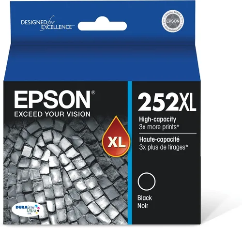 Vista 2 de Epson T252 DURABrite Ultra T252 DURABrite Ultra Ink Cartucho magenta de capacidad estándar (T252320-S) para impresoras seleccionadas de fuerza