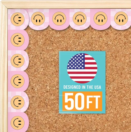 Vista 13 de Bordes de tablón de anuncios de 50 pies para decoración de tablones