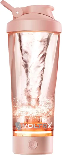 Vista 16 de VOLTRX Botella Batidora Eléctrica Premium de Proteínas, Hecha con Tritan - Libre de BPA - Vaso Batidor Portátil Vortex de 24 oz/Vasos Batidores