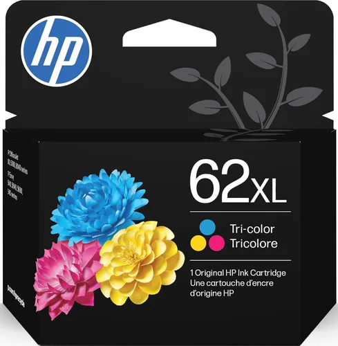 Vista 20 de Cartucho de tinta original HP 62 X L Negro, para papel (C2P05AN)