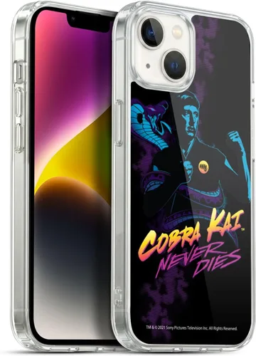 Vista 163 de Head Case Designs Funda de gel suave con licencia oficial de Cobra Kai Eagle Fang Logo Key Art compatible con Apple iPhone 7 Plus/iPhone 8 Plus