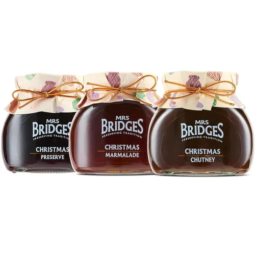 Vista 25 de Mrs Bridges Chutney de Navidad, fabricado en Escocia, tarro de 8.4 onzas (paquete de 3)