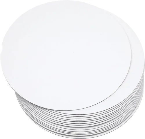 Vista 11 de qiqee 40 paquetes de tableros para tartas redondos de 12 pulgadas, base circular de cartón de grado alimenticio negro