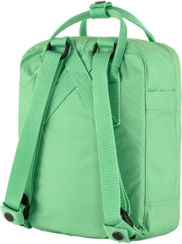 Vista 2 de Fjallraven - Mochila pequeña Kanken clásica para el día a día (Apple Mint)