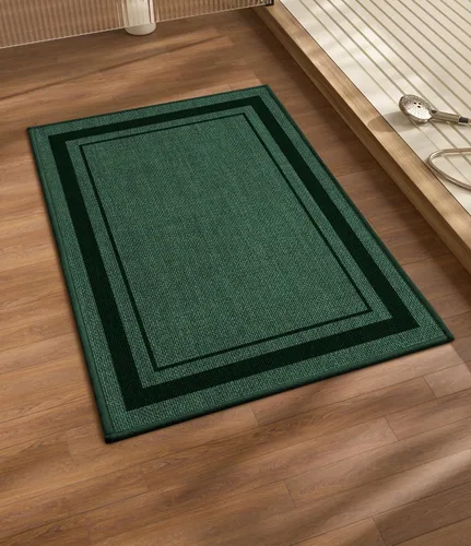 Vista 57 de chakme Juego de 2 alfombras de baño ultrafinas, absorbentes, antideslizantes, lavables a máquina, color beige oscuro, 17 x 24 pulgadas + tapete