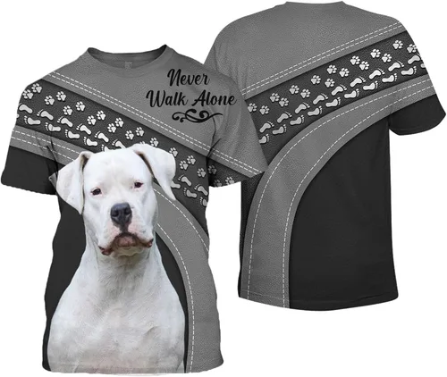 Vista 6 de DOGSOCUTE.COM Dog Never Walk Alone - Sudadera con capucha 3D con estampado de cara de perro, capa de forro polar cepillado cálido