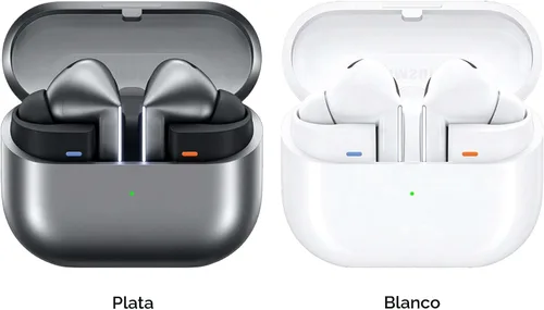 Vista 9 de Samsung Galaxy Buds 3 Pro AI True Auriculares Bluetooth inalámbricos verdaderos, cancelación de ruido, optimización de sonido, ajuste cómodo Plateado