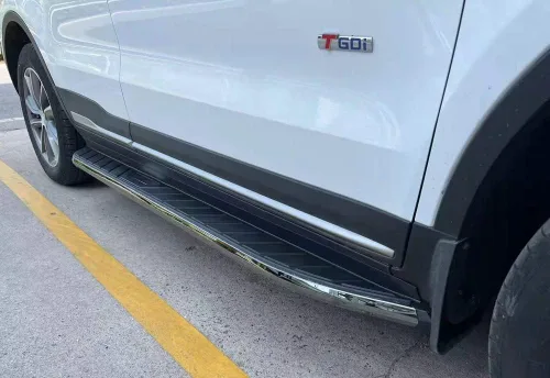 Vista 8 de 2 protectores de acero inoxidable para Mercedez Benz GLB 2020-2022