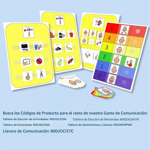 Vista 8 de Tablero de elección de aperitivos, comunicación no verbal A4 para niños