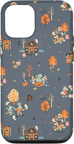 Vista 26 de iPhone 16 Disney Mickey Mouse & Pals Spooky Cute Halloween Scenes Case